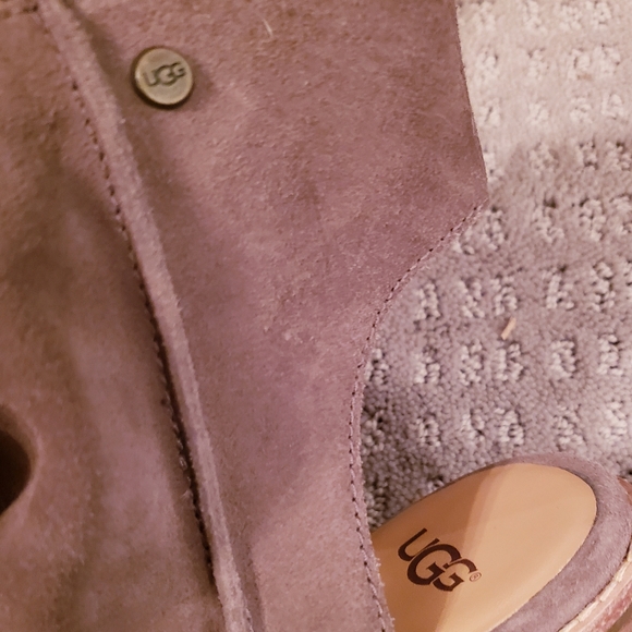 UGG Valencia Peep Toe Ankle Boots - Picture 3 of 12